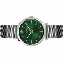 Laden Sie das Bild in den Galerie-Viewer, Versace Herren Uhr Armbanduhr Edelstahl V-Circle VE5A00620
