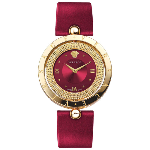 Versace Damen Uhr Armbanduhr Eon VE7901223 Leder