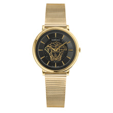 Laden Sie das Bild in den Galerie-Viewer, Versace Damen Uhr Armbanduhr V-Circle VE8102119 Edelstahl