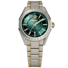 Laden Sie das Bild in den Galerie-Viewer, Versace Herren Uhr Armbanduhr V-CODE GMT VEAFA0524 Edelstahl