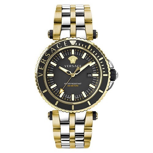 Versace Herren Uhr Armbanduhr V-Race VEAK00518 Edelstahl