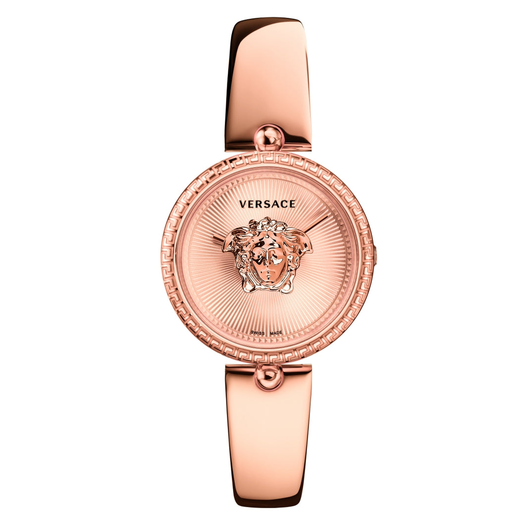 Versace Damen Uhr Armbanduhr Palazzo Empire Roségold VECQ00718 Edelstahl