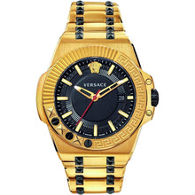 Laden Sie das Bild in den Galerie-Viewer, Versace Herren Uhr Armbanduhr Chain Reaction VEDY00619 Edelstahl