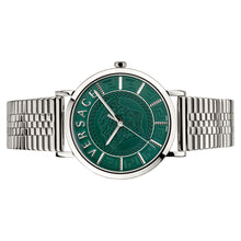 Laden Sie das Bild in den Galerie-Viewer, Versace Herren Uhr Armbanduhr V-ESSENTIAL VEJ400921 Edelstahl