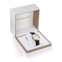 Laden Sie das Bild in den Galerie-Viewer, Versace Damen Uhr Armbanduhr V-ESSENTIAL VEK400721 Leder