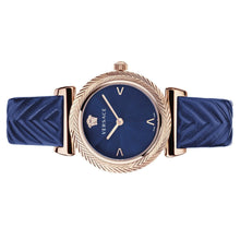 Laden Sie das Bild in den Galerie-Viewer, Versace Damen Uhr Armbanduhr Leder V-MOTIF VERE01720