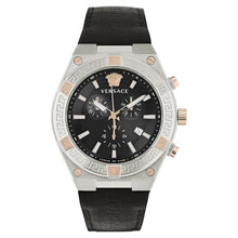 Laden Sie das Bild in den Galerie-Viewer, Versace Herren Uhr Armbanduhr Chronograph Sporty GRECA VESO00422 Leder