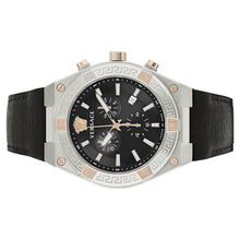 Laden Sie das Bild in den Galerie-Viewer, Versace Herren Uhr Armbanduhr Chronograph Sporty GRECA VESO00422 Leder