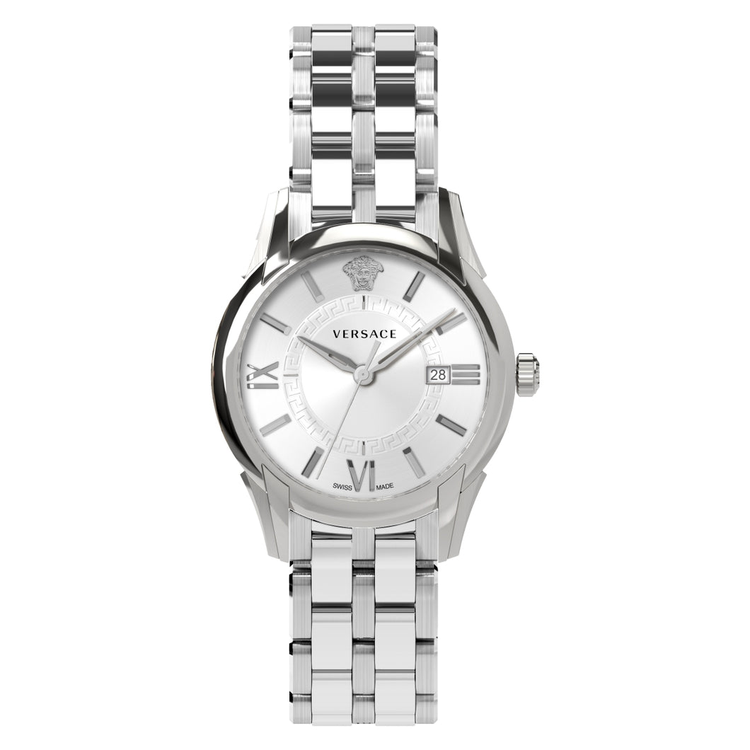 Versace Herren Uhr Armbanduhr Edelstahl Apollo VEUA00520