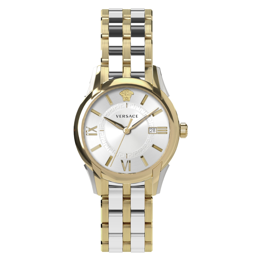 Versace Herren Uhr Armbanduhr Edelstahl Apollo VEUA00720