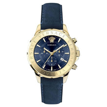 Laden Sie das Bild in den Galerie-Viewer, Versace Herren Uhr Armbanduhr Chronograph Signature VEV601423 Leder