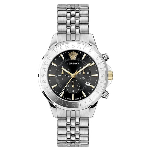 Versace Herren Uhr Armbanduhr Chronograph Signature VEV601523 Edelstahl