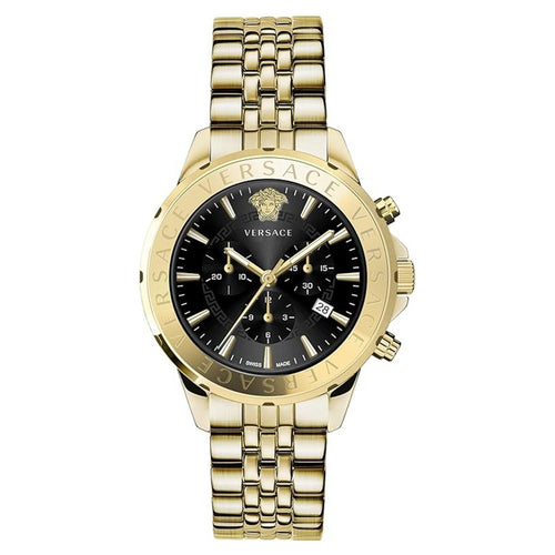 Versace Herren Uhr Armbanduhr Chronograph Signature VEV602123 Edelstahl
