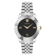 Laden Sie das Bild in den Galerie-Viewer, Versace Damen Uhr Armbanduhr Edelstahl Greca VEVC00419