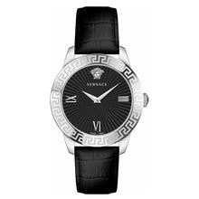 Laden Sie das Bild in den Galerie-Viewer, Versace Damen Uhr Armbanduhr Leder Greca VEVC00821