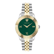 Laden Sie das Bild in den Galerie-Viewer, Versace Damen Uhr Armbanduhr Edelstahl Greca VEVC01021
