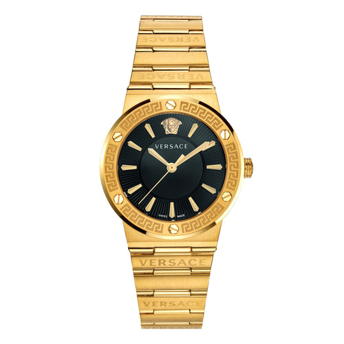 Versace Damen Uhr Armbanduhr Edelstahl Greca VEVH00820