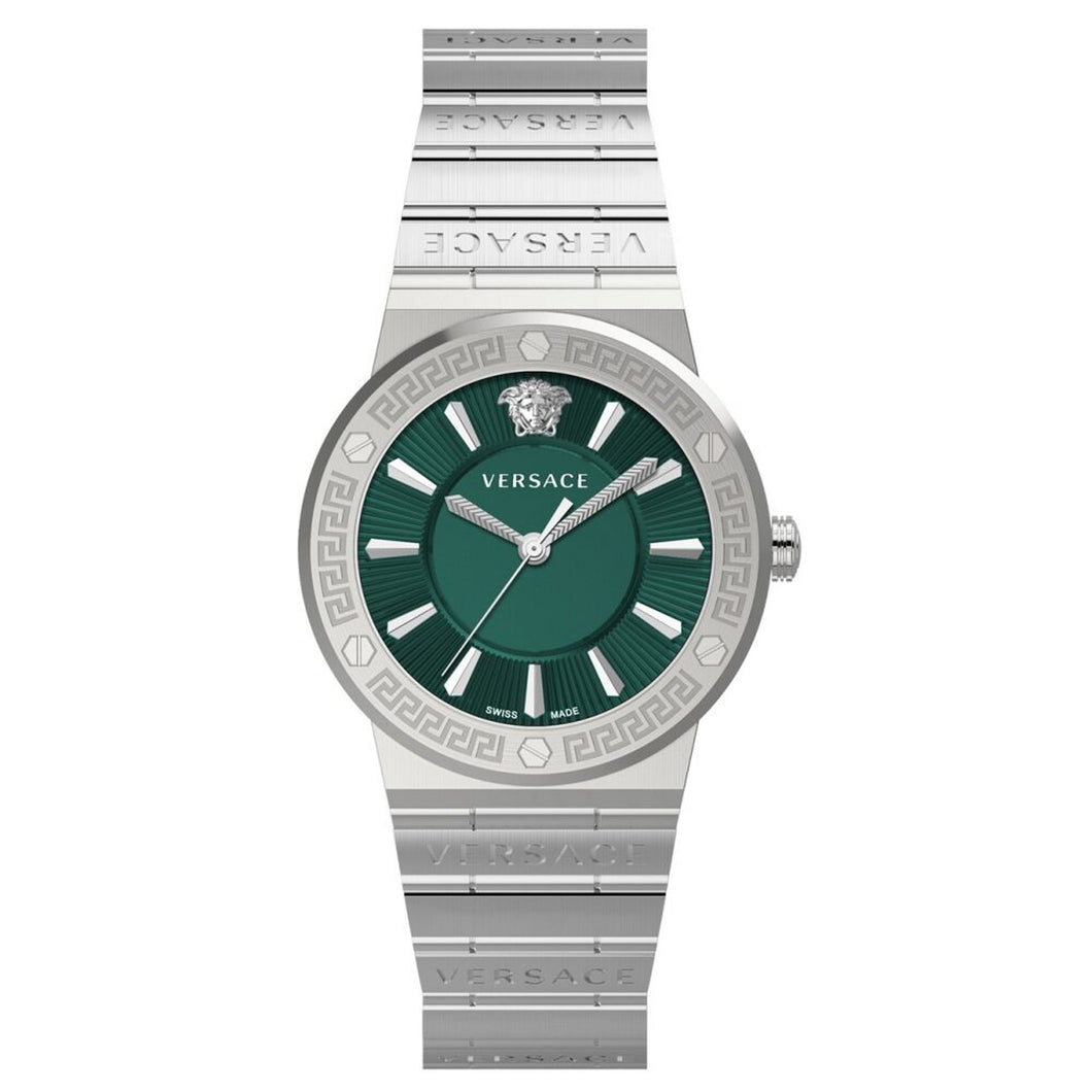 Versace Damen Uhr Armbanduhr GRECA LOGO VEVH00920 Edelstahl