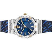 Laden Sie das Bild in den Galerie-Viewer, Versace Damen Uhr Armbanduhr Leder Greca VEVH01421