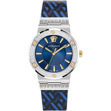 Laden Sie das Bild in den Galerie-Viewer, Versace Damen Uhr Armbanduhr Leder Greca VEVH01421