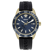 Laden Sie das Bild in den Galerie-Viewer, Versace Herren Uhr Armbanduhr GRECA URBAN VEYCA0224 Silikon