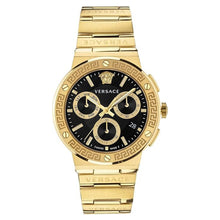 Laden Sie das Bild in den Galerie-Viewer, Versace Herren Uhr Armbanduhr Chronograph GRECA LOGO VEZ900421 Edelstahl