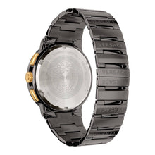 Laden Sie das Bild in den Galerie-Viewer, Versace Herren Uhr Armbanduhr Chronograph GRECA LOGO VEZ900521 Edelstahl