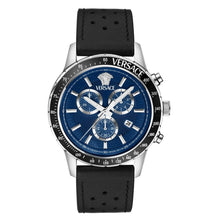 Laden Sie das Bild in den Galerie-Viewer, Versace Herren Uhr Armbanduhr SPORT CHRONO VEZCA0124 Leder
