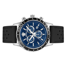 Laden Sie das Bild in den Galerie-Viewer, Versace Herren Uhr Armbanduhr SPORT CHRONO VEZCA0124 Leder