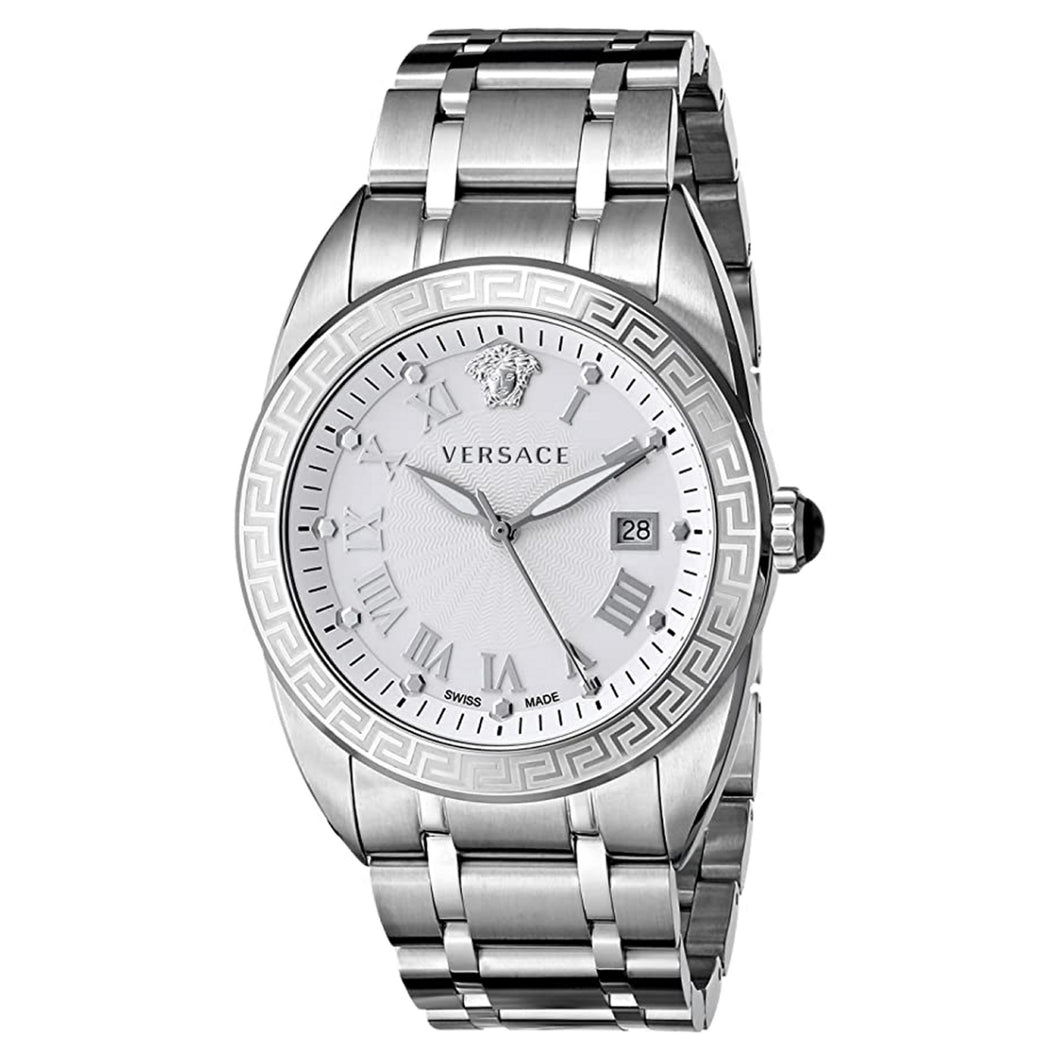 Versace Herren Uhr Armbanduhr Edelstahl Spirit VFE040013