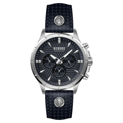 Versus by Versace Herren Uhr Armbanduhr Chrono Lion VSPBH2121 Leder