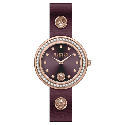 Versus by Versace Damen Uhr Armbanduhr Carnaby Street VSPCG1421 Leder