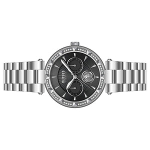 Versus by Versace Damen Uhr Armbanduhr Multifunktion Crystal Sertie VSPOS3821