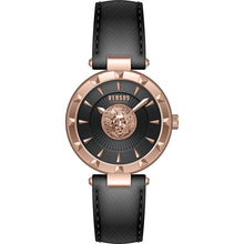 Laden Sie das Bild in den Galerie-Viewer, Versus by Versace Damen Uhr Armbanduhr Sertie N VSPQ12421 Leder