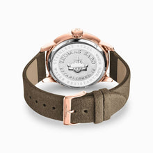 Laden Sie das Bild in den Galerie-Viewer, THOMAS SABO Herren Uhr Armbanduhr Rebel at Heart WA0314-266-205-46 MM Leder