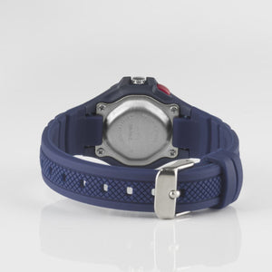 SINAR Jugenduhr Armbanduhr Analog Quarz Unisex Silikonband XB-19-2 dunkelblau