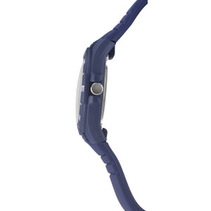 SINAR Jugenduhr Armbanduhr Analog Quarz Unisex Silikonband XB-23-2 Blau