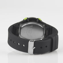 Laden Sie das Bild in den Galerie-Viewer, SINAR Jugenduhr Armbanduhr Digital Quarz Jungen Silikonband XF-68-1 Schwarz grün
