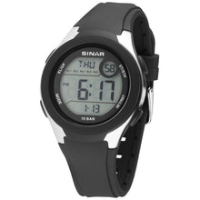 Laden Sie das Bild in den Galerie-Viewer, SINAR Jugenduhr Damen Herren Armbanduhr Digital Quarz Unisex Silikon XV-19-1