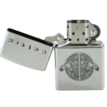 Laden Sie das Bild in den Galerie-Viewer, Zippo Feuerzeug Modell 250 Celtic Design 2 silver