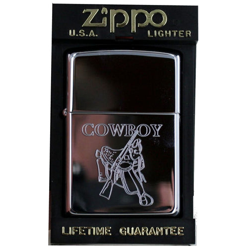 Zippo Feuerzeug Modell 250 Cowboy Sattel