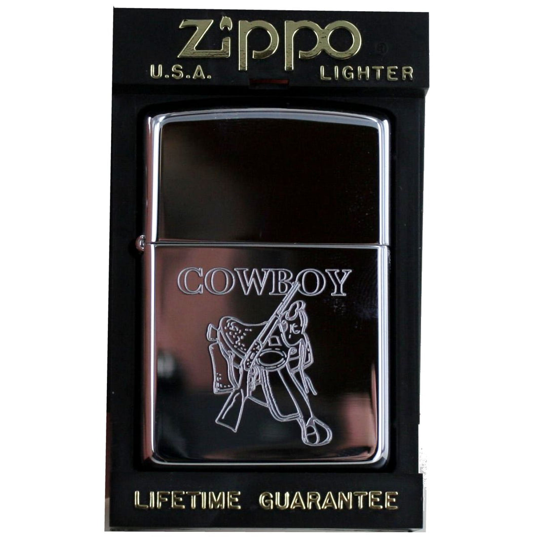 Zippo Feuerzeug Modell 250 Cowboy Sattel
