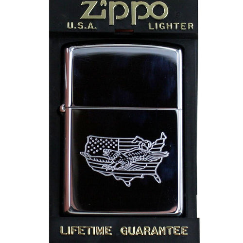 Zippo Feuerzeug Modell 250 USA Eagle Country