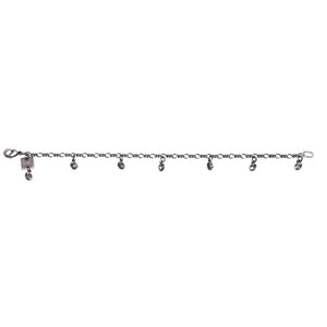 Konplott Armband Armkette Tutui Collection weiß crystal silber