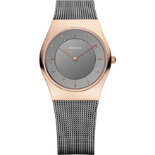Laden Sie das Bild in den Galerie-Viewer, Bering Damen Uhr Armbanduhr Slim Classic - 11930-369 Meshband