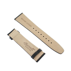 Ingersoll Ersatzband für Uhren Leder schwarz Kroko 24 mm