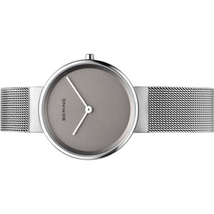 Bering Damen Uhr Armbanduhr Slim Classic - 14531-077 Edelstahl