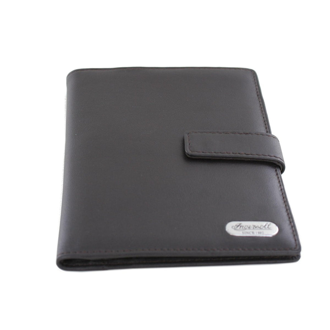 Ingersoll Kreditkartenetui Ausweistasche Visitenkarten 01-11380 BR Leder braun