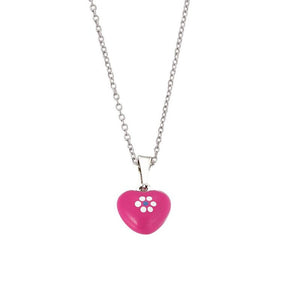 Scout Kinder Halskette Kette Silber Herz rosa Girls Mädchen 261081200