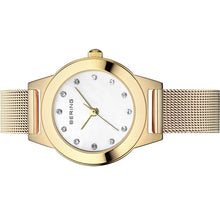 Laden Sie das Bild in den Galerie-Viewer, Bering Damen Uhr Armbanduhr Slim Classic - 11125-334 Meshband
